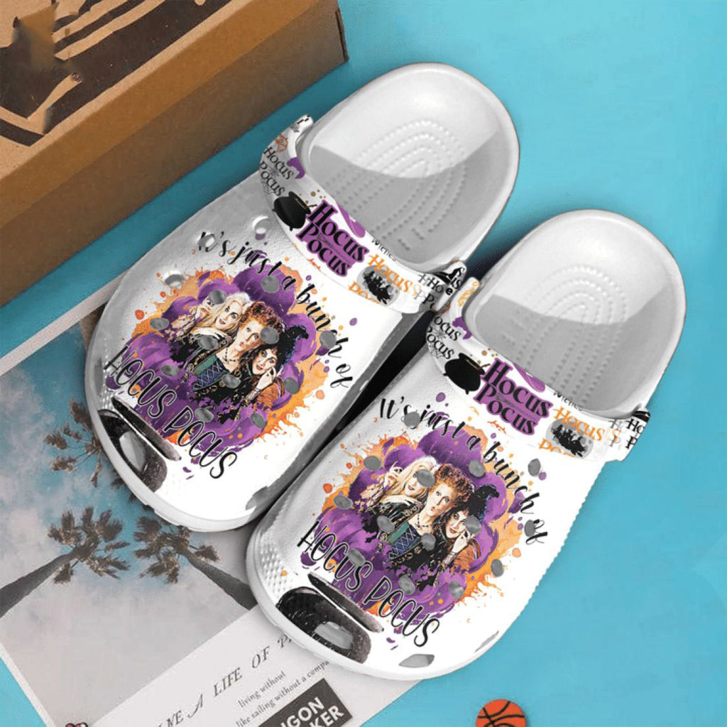 Disney Sanderson Sisters It’s Just A Bunch Of Hocus Pocus Crocs