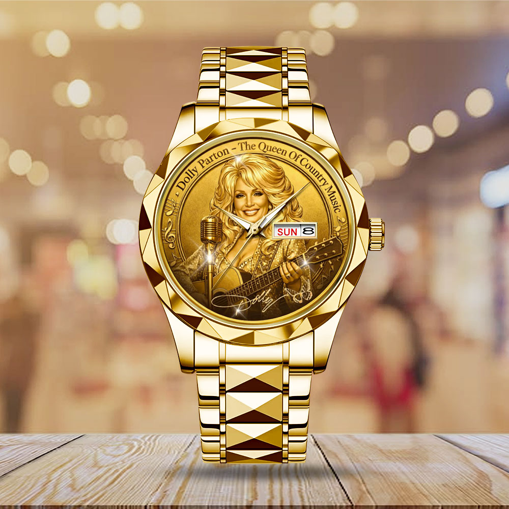 Dolly Parton Alloy Luxury Quartz Watch – MAITM14679