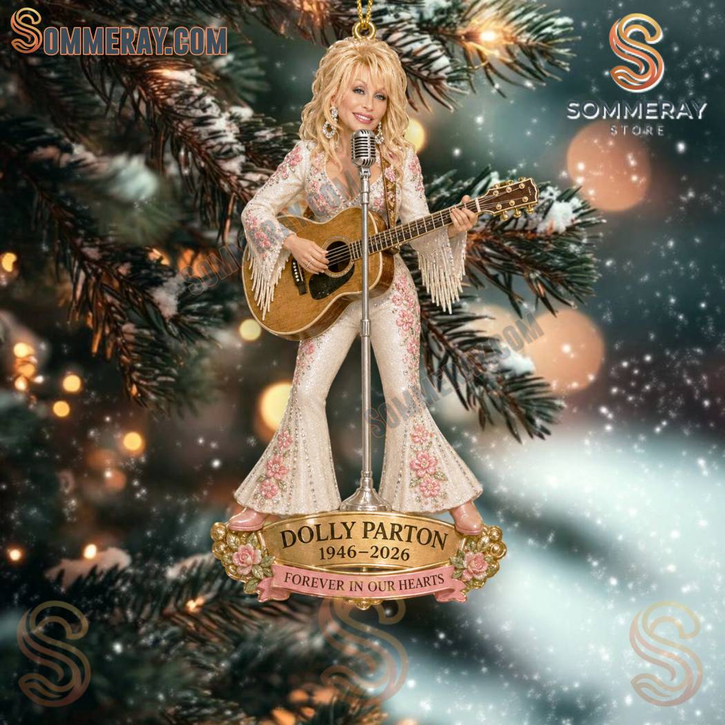 Dolly Parton Memorial Christmas Ornaments 1946-2026