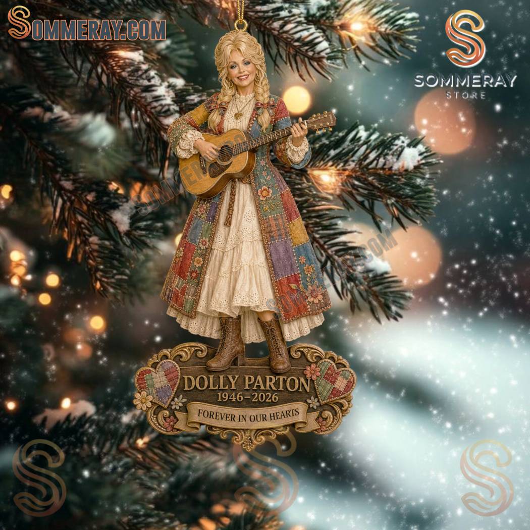 Dolly Parton Memorial Christmas Ornaments 1946-2026