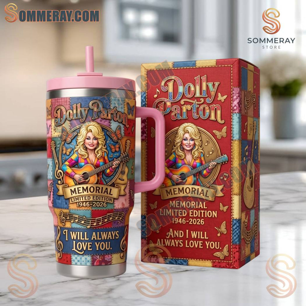Dolly Parton Memorial Limited Edition 1946-2026 Tumbler