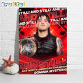 Dominik Mysterio And Still WWE NXT North American Champion Wall Art Poster Canvas