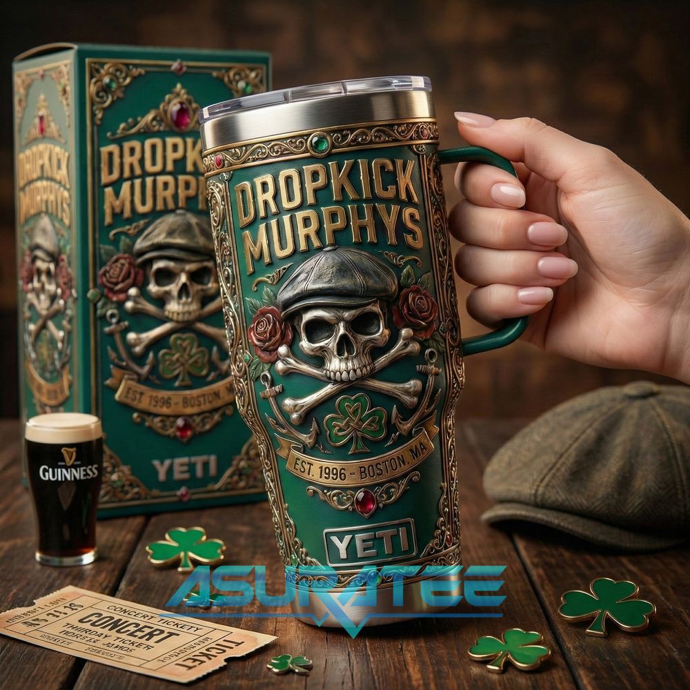 Dropkick Murphys 2026 For the People Tour YETI Tumbler