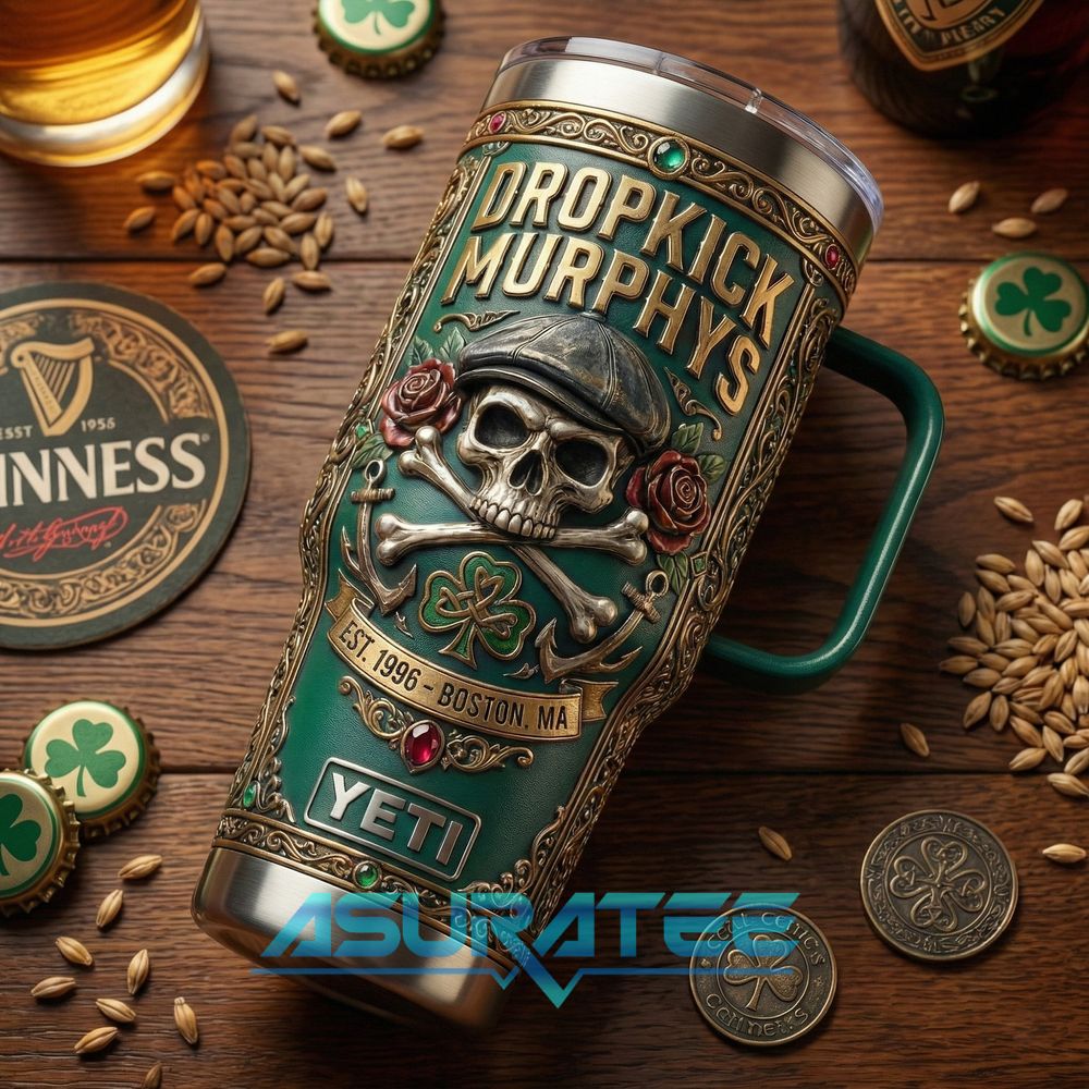 Dropkick Murphys 2026 For the People Tour YETI Tumbler