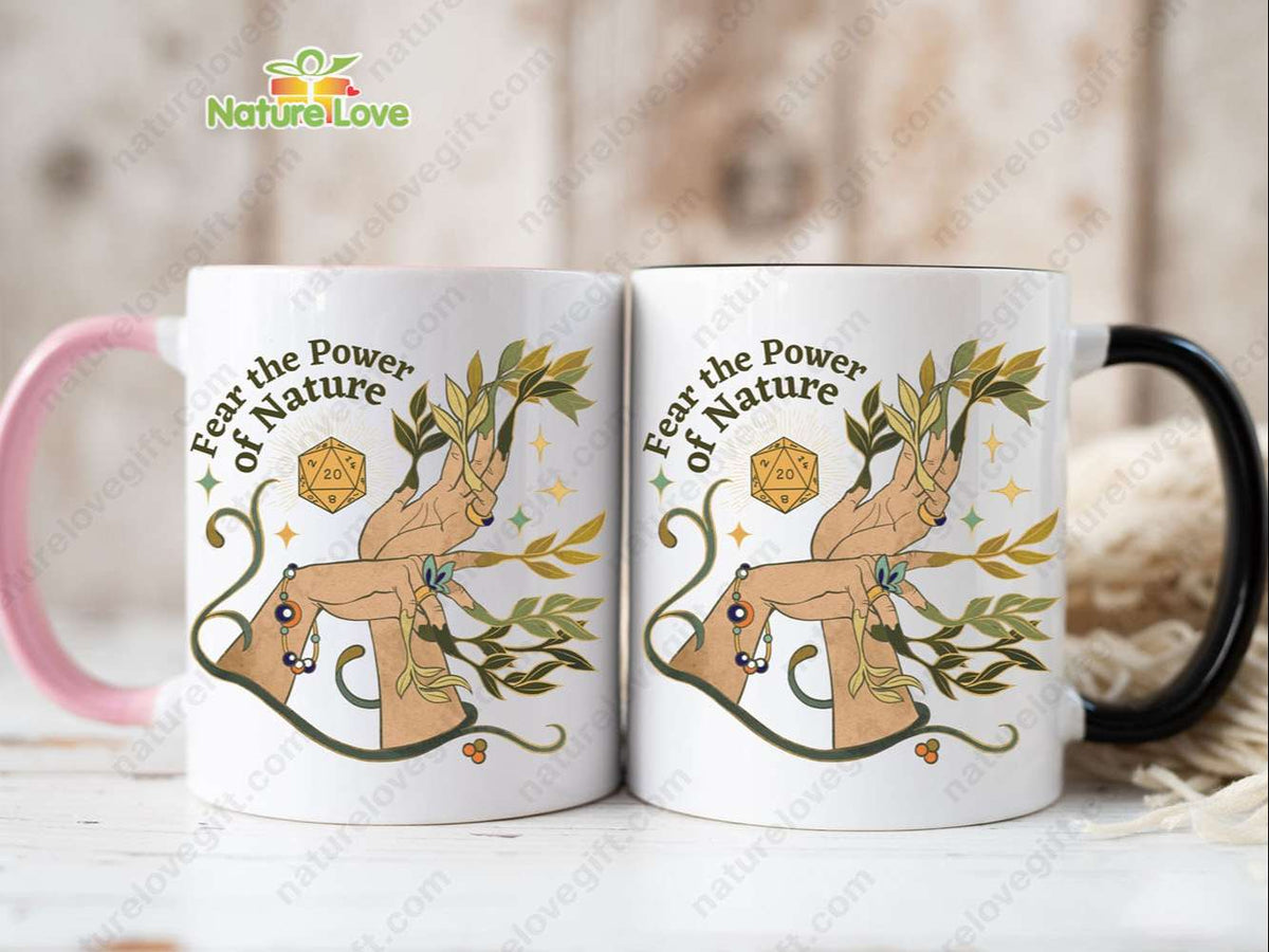 Druid Feywild Witchlight Mug DnD Dungeons and Dragons Gift