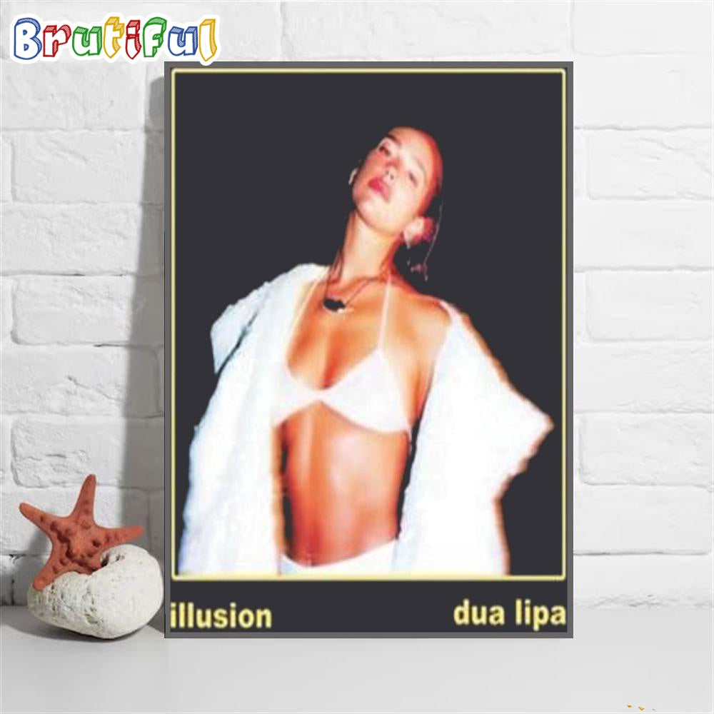 Dualipa Illusion Dust 2024 Wall Art Poster Canvas