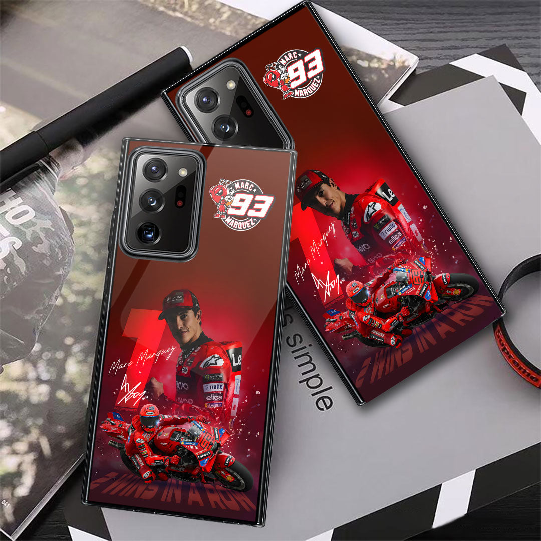 Ducati Lenovo Team x Marc Márquez 2025 MotoGP World Champion Phone Case – GNENEW657
