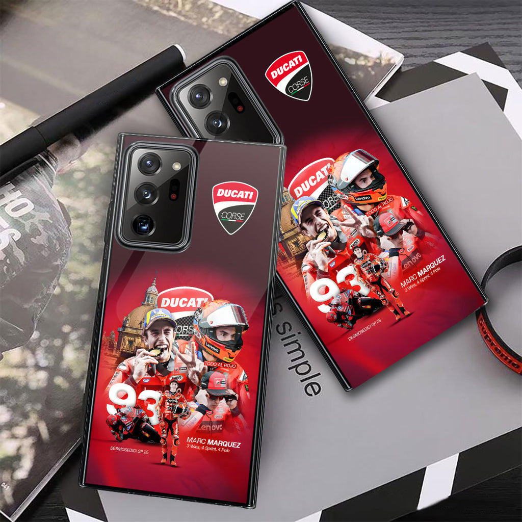 Ducati Lenovo Team x Marc Márquez 2025 MotoGP World Champion Phone Case – GNENEW658