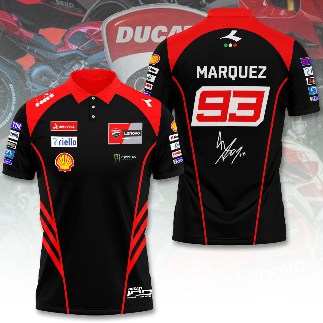 Ducati Lenovo Team x Marc Márquez 2026 3D Apparel – TANTN21599