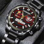 Personalized Ducati Lenovo Team x Marc Márquez Black Stainless Steel Watch – TANTN17127