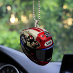 Ducati Lenovo Team x Marc Marquez Custom Shape 2-sided Acrylic Car Ornament – TANTN 11754