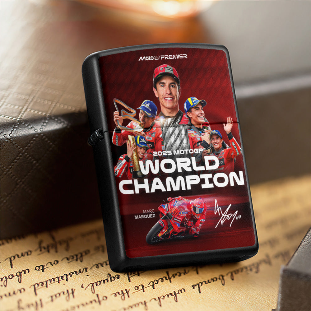 Ducati Lenovo Team x Marc Márquez Zippo Lighter Case (No Insert) – TANTN16966