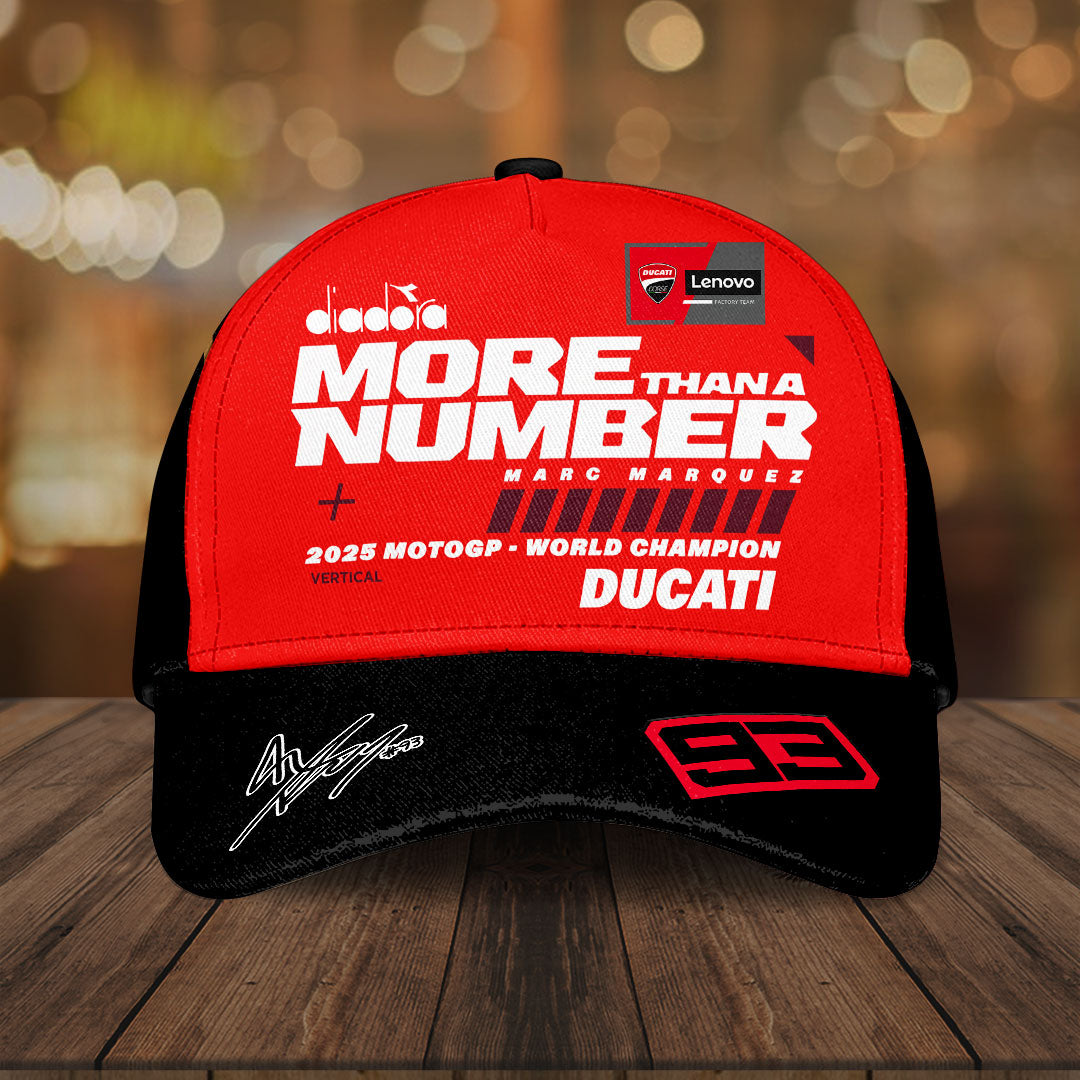 Ducati Lenovo Team x Marc Márquez 2025 Classic Cap – GNENEW652