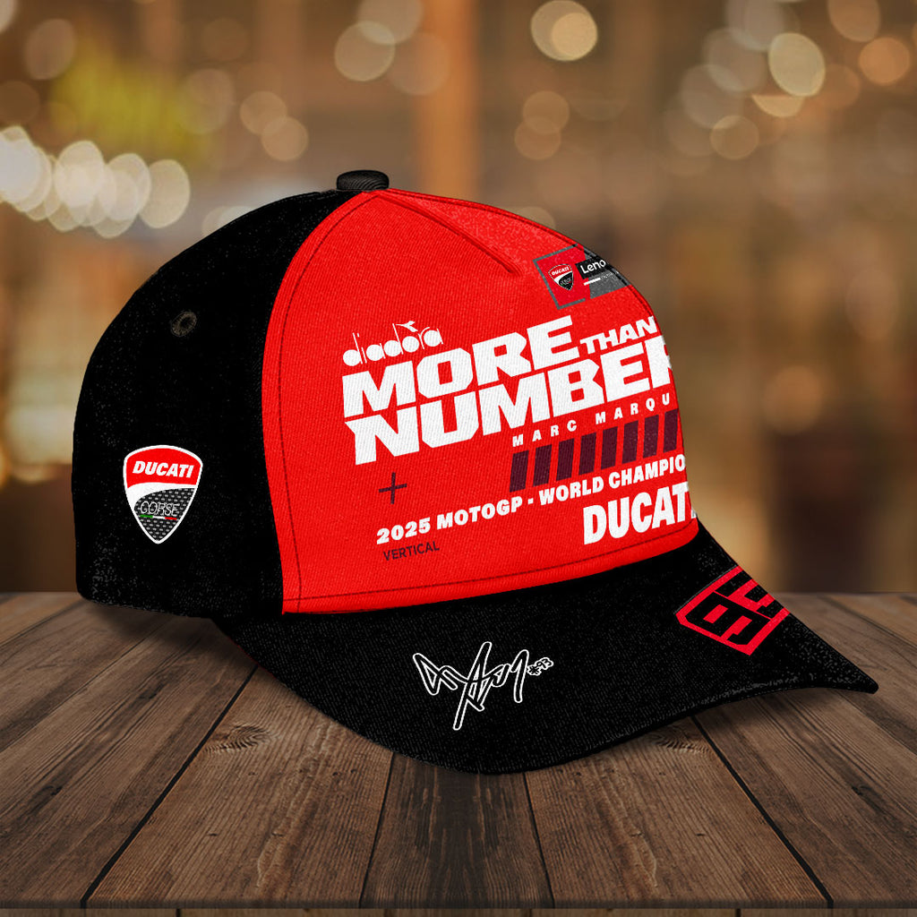Ducati Lenovo Team x Marc Márquez 2025 Classic Cap – GNENEW652