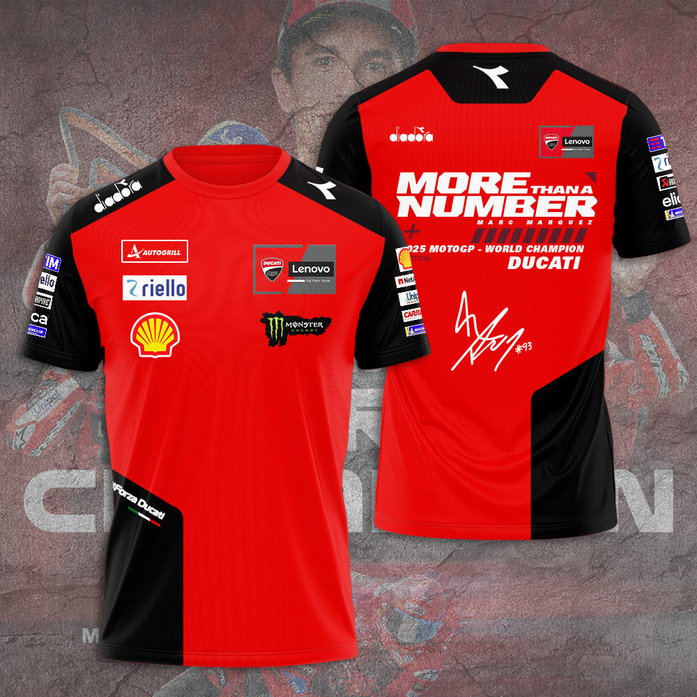 Ducati Lenovo Team x Marc Marquez 3D Apparel – TANTN16929