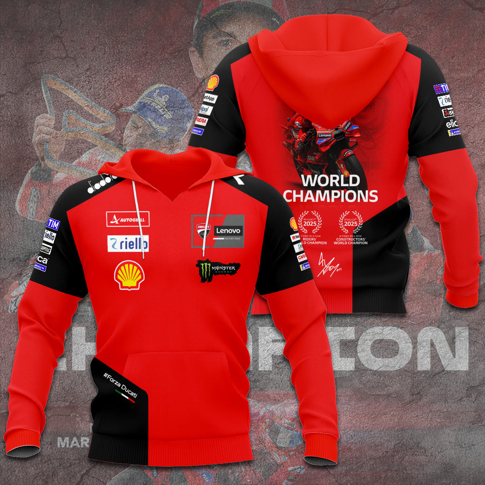 Ducati Lenovo Team x Marc Marquez 3D Apparel – TANTN16947