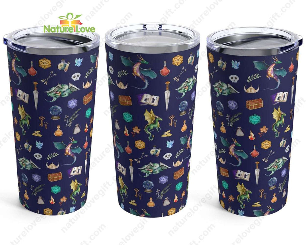 Dungeons and Dragons Items Tumbler DnD Dungeons and Dragons Gift