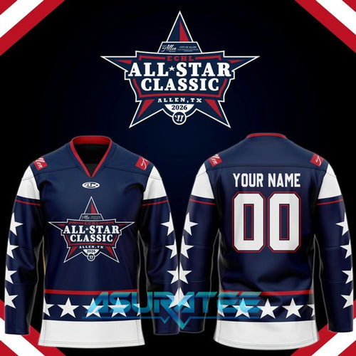 ECHL 2026 All-Star Classic Navy Hockey Jersey