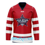 ECHL 2026 All-Star Classic Red Hockey Jersey