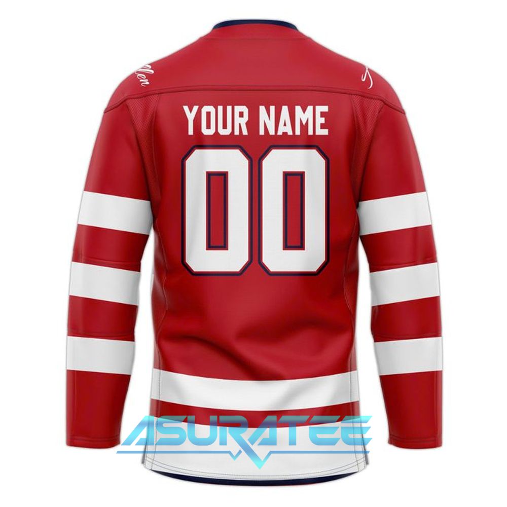 ECHL 2026 All-Star Classic Red Hockey Jersey
