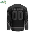 ECHL Kansas City Mavericks Personalized 2026-27 Blackout V-Neck Hockey Jersey