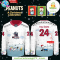 Tulsa Oilers ECHL 2026 Christmas Hockey Jersey Peanuts
