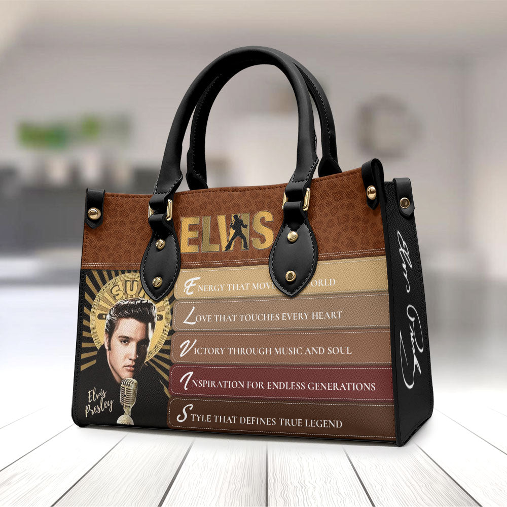 Elvis Presley Leather HandBag – TMTHU1085