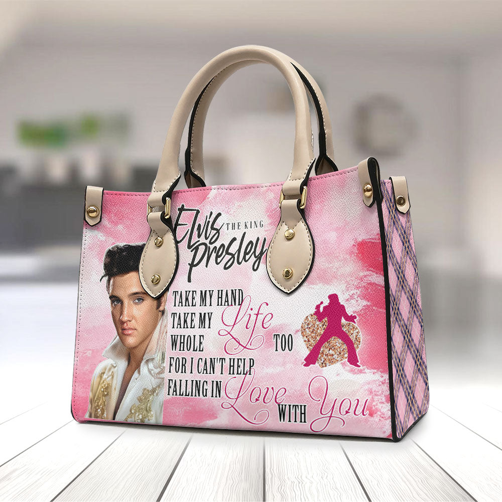 Elvis Presley Leather HandBag – TMTHU2639