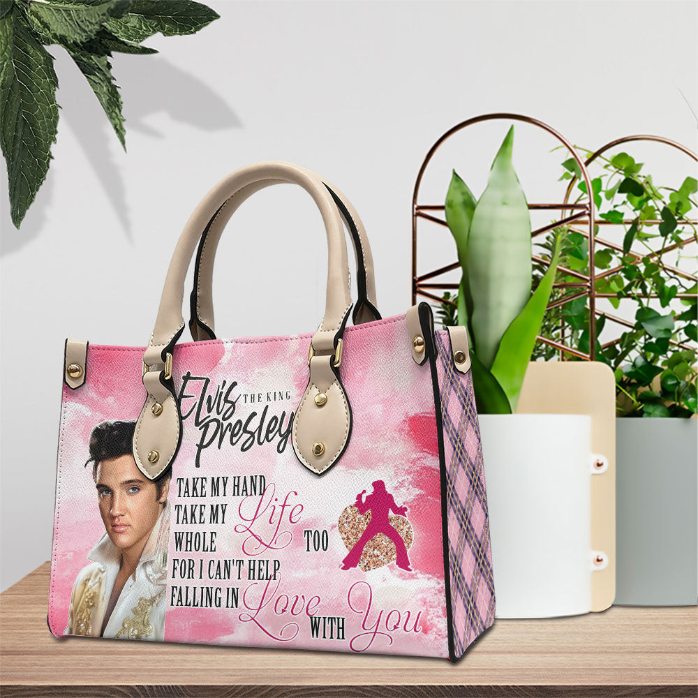Elvis Presley Leather HandBag – TMTHU2639