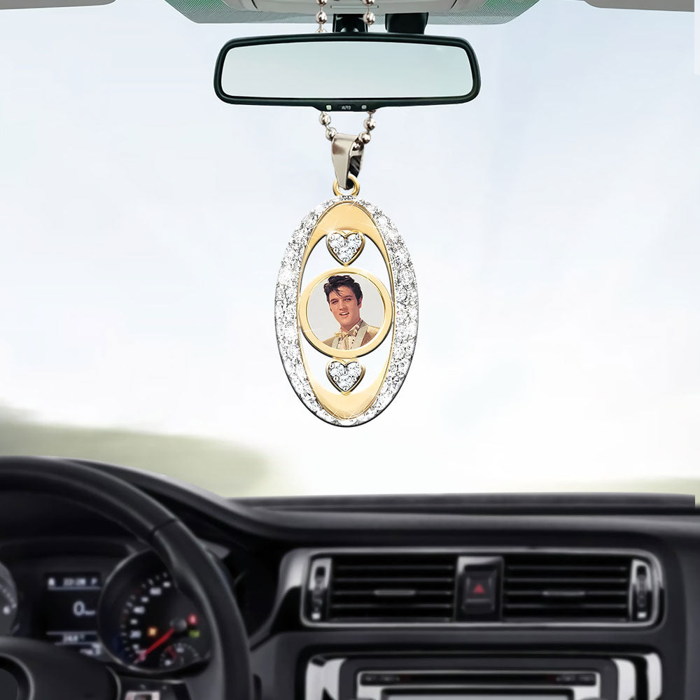 Elvis Presley Custom Shape 2-sided Acrylic Car Ornament – MAITM 8829