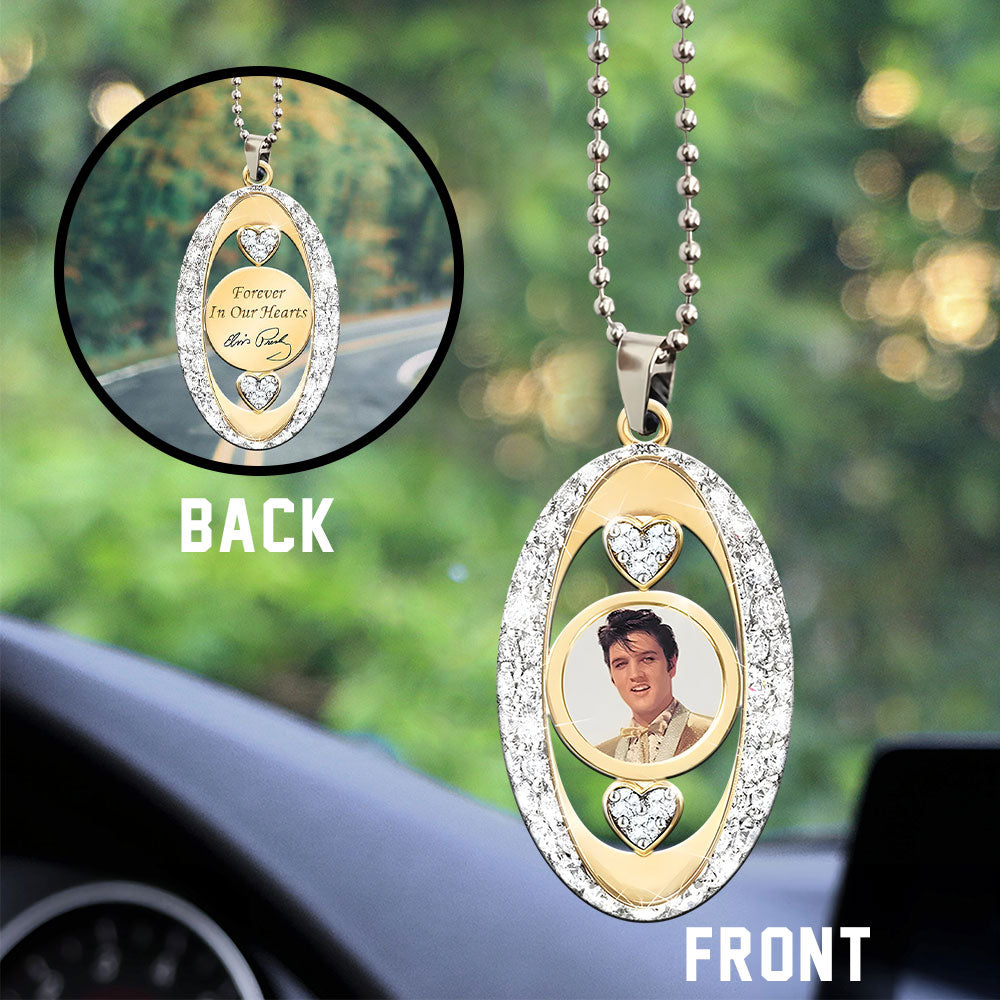 Elvis Presley Custom Shape 2-sided Acrylic Car Ornament – MAITM 8829
