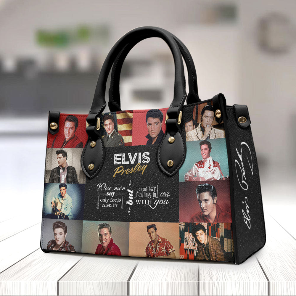 Elvis Presley Leather HandBag – NGHIAVT 0960