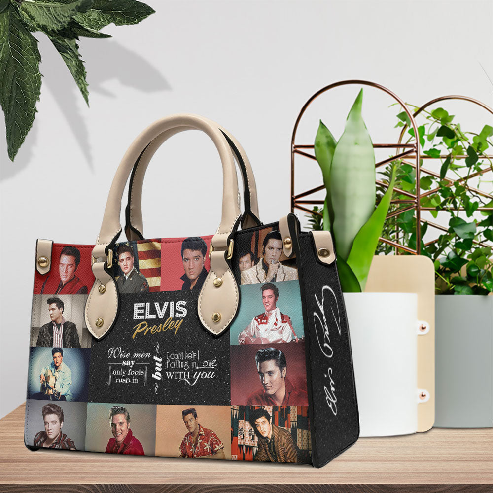 Elvis Presley Leather HandBag – NGHIAVT 0960