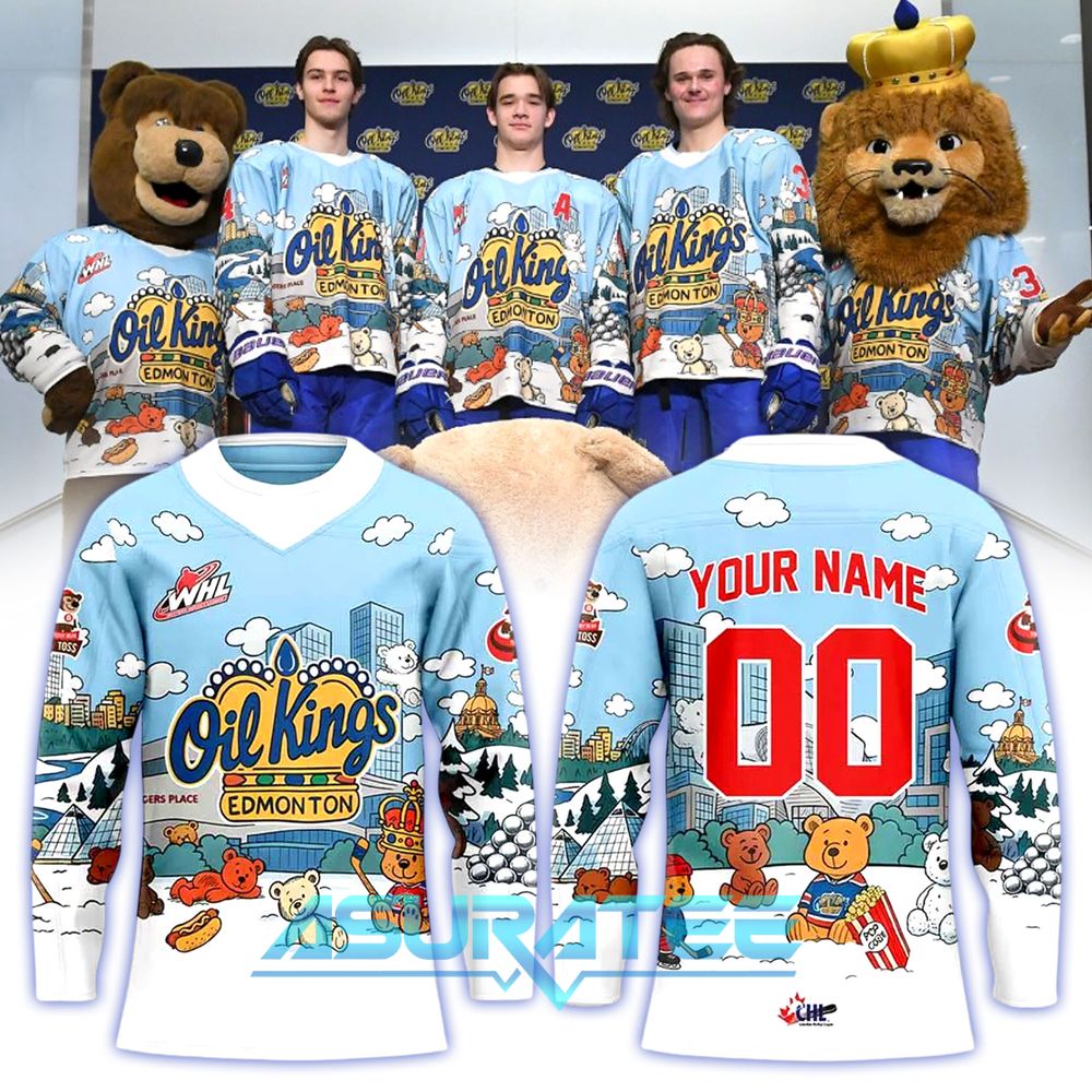 Edmonton Oil Kings Turn Stuffies Loose on City for Teddy Bear Toss Jerseys
