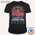 Florida Panthers 2023 2024 Finals Stanley Cup Champions Team Player Signature T Shirt