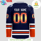 Edmonton Oilers 2026 Indigenous Hockey Jersey Celebration