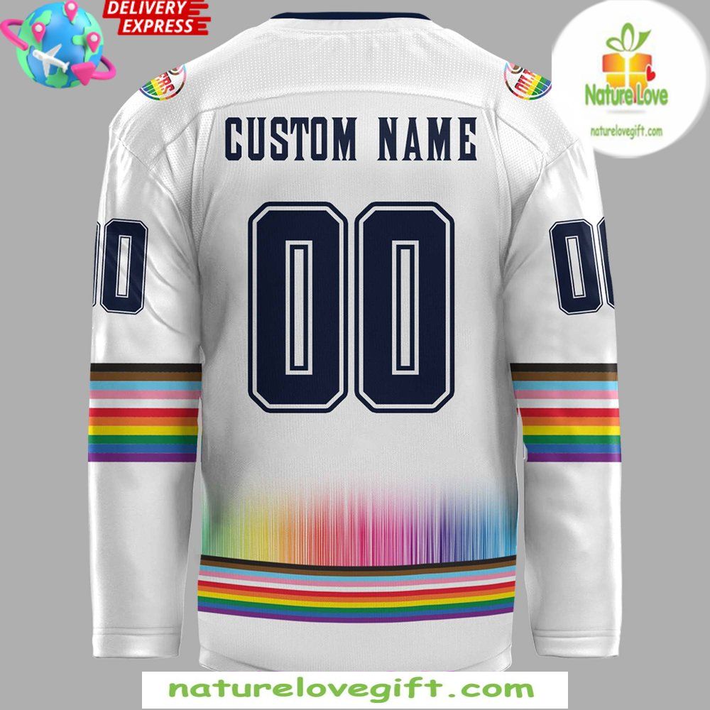 Edmonton Oilers Pride Hockey Jersey Community Special Edition