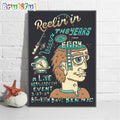 Eggy Band Reelin In The Years Brooklyn Bowl Ny Mar 2024 Wall Art Poster Canvas