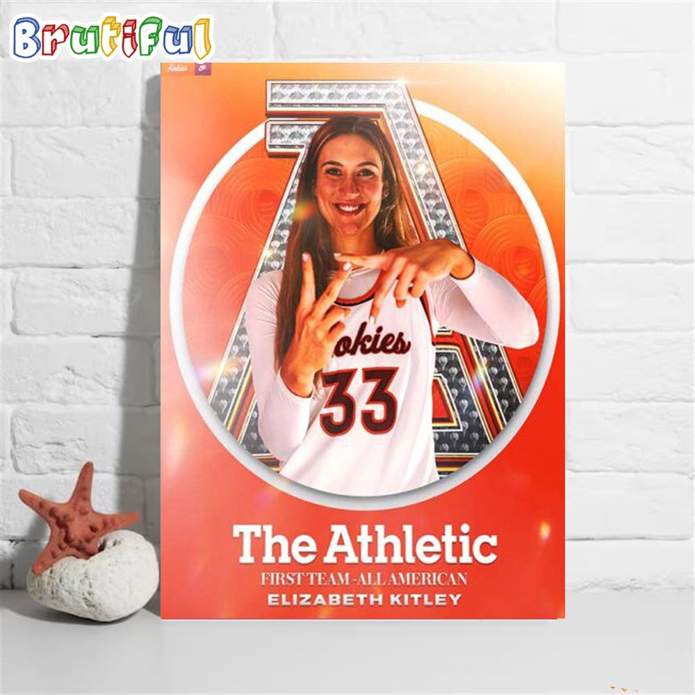 Elizabeth Kitley For The Athletic First Team All American Poster Canvas