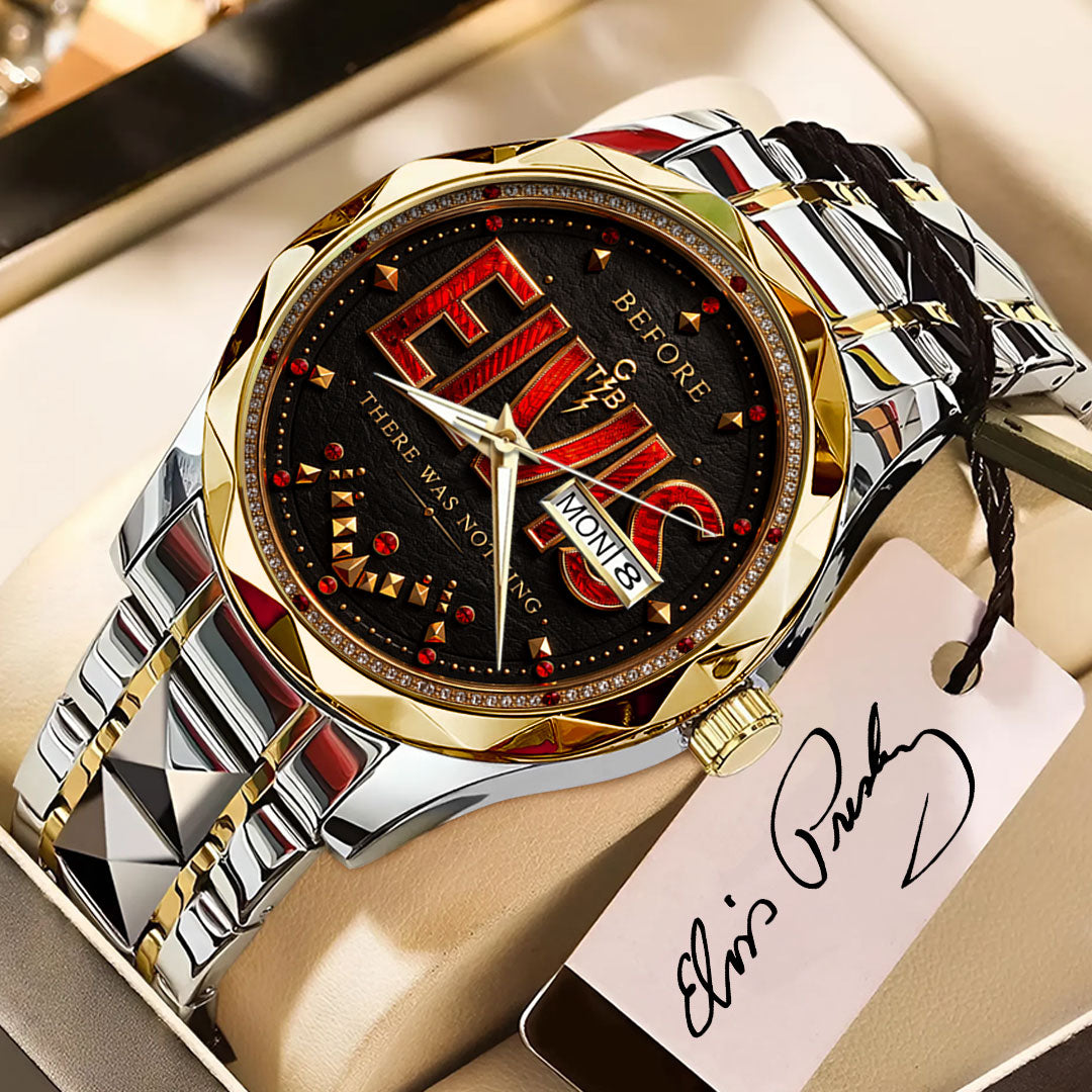 Elvis Presley Alloy Luxury Quartz Watch – VANDH5118