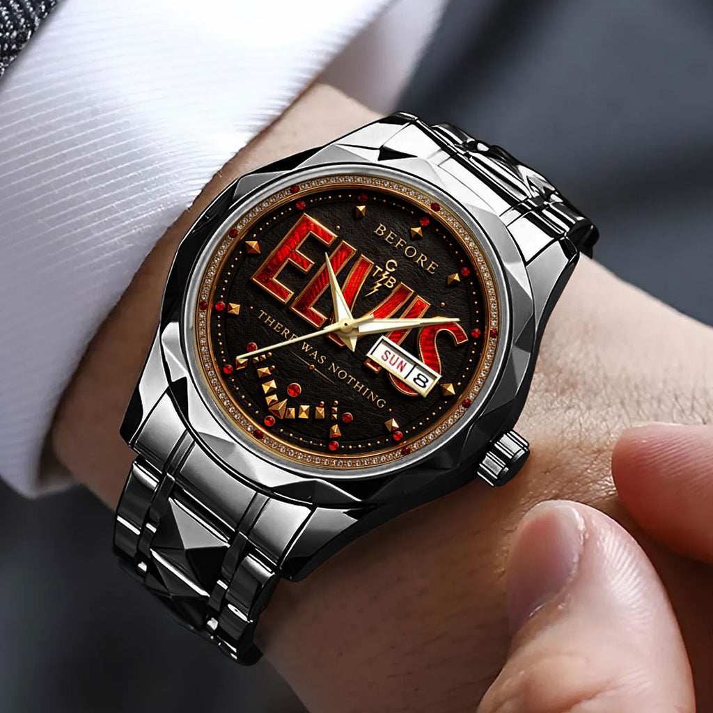 Elvis Presley Alloy Luxury Quartz Watch – VANDH5118