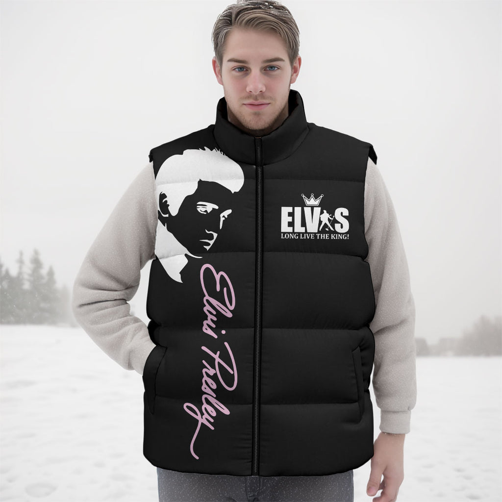 Elvis Presley 3D Sleeveless Down Jacket – VANDH 996