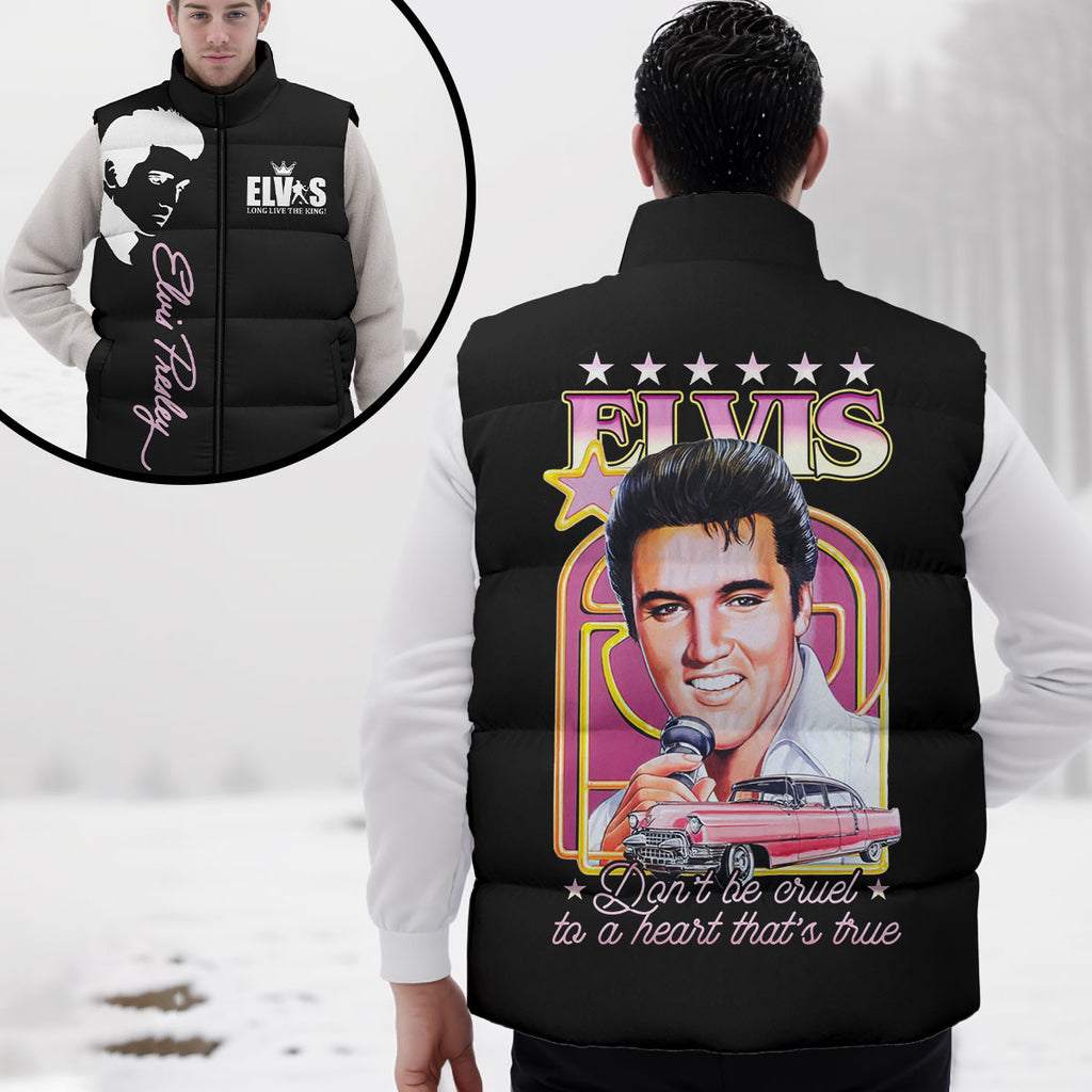 Elvis Presley 3D Sleeveless Down Jacket – VANDH 996