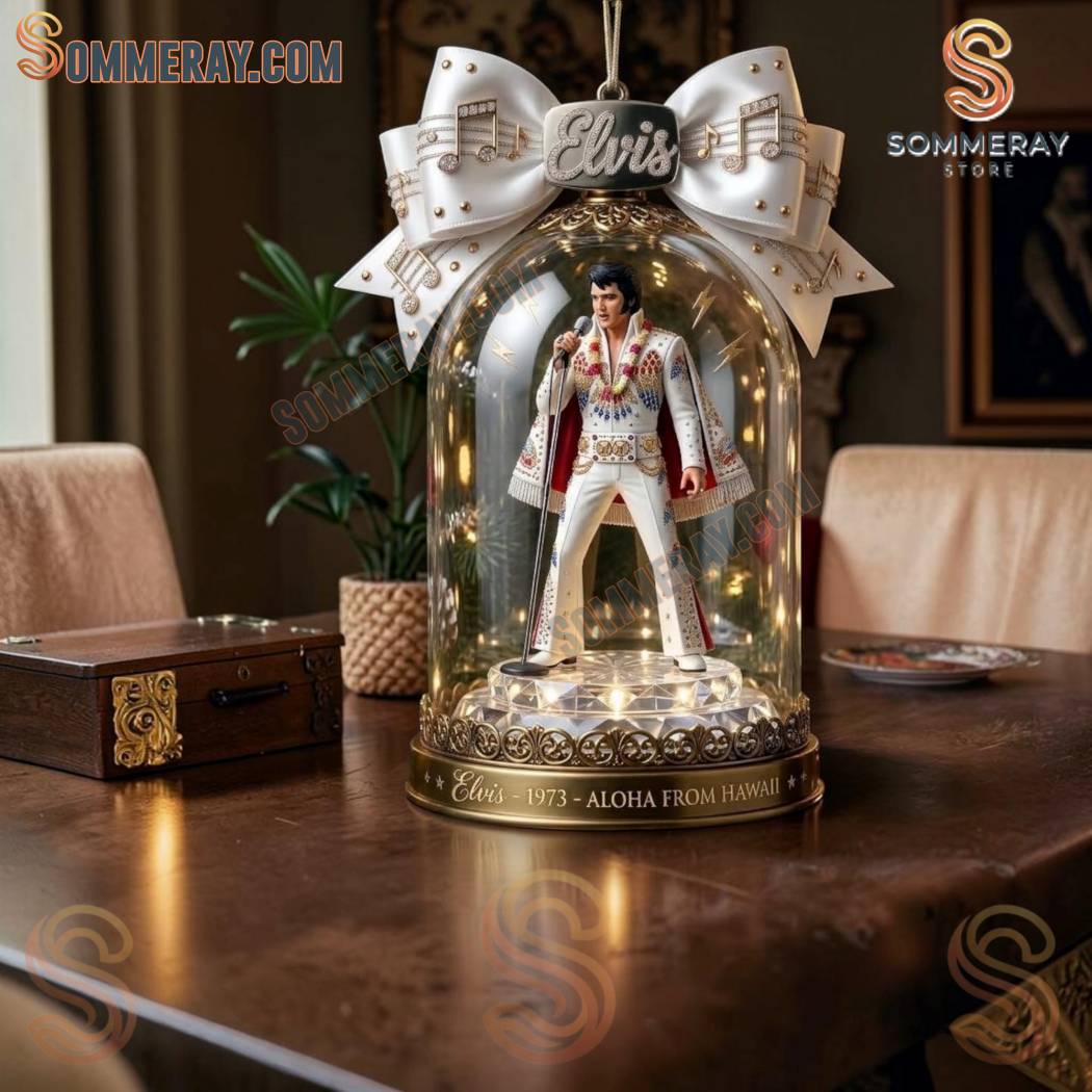 Elvis King Of Rock ‘n’ Roll Ornament