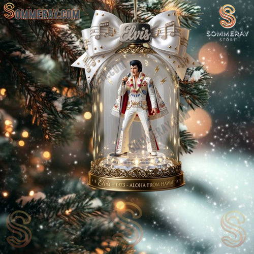 Elvis King Of Rock ‘n’ Roll Ornament