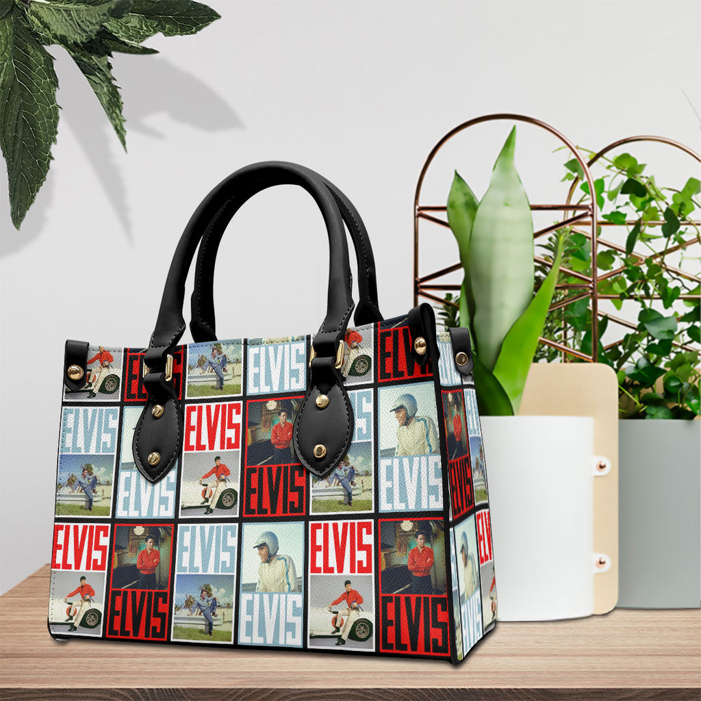 Elvis Presley Leather HandBag – VANDH 3490