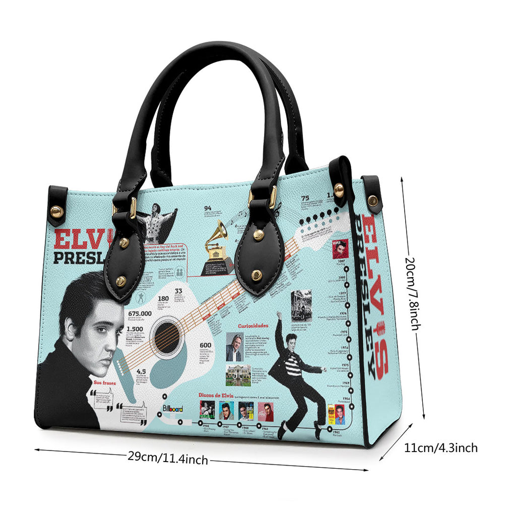 Elvis Presley Leather HandBag – VANDH 3491