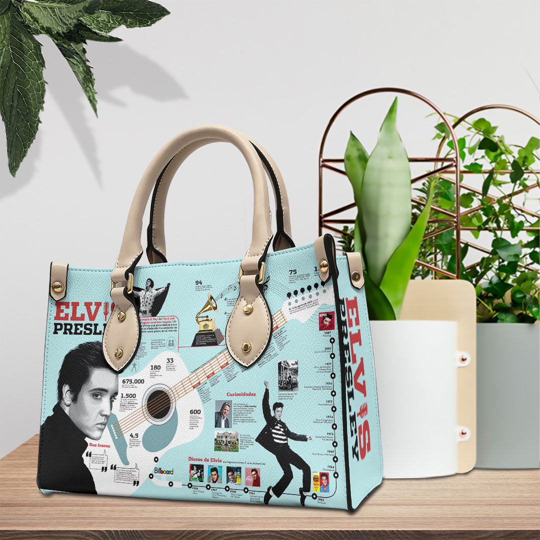 Elvis Presley Leather HandBag – VANDH 3491