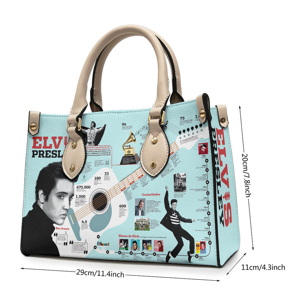 Elvis Presley Leather HandBag – VANDH 3491