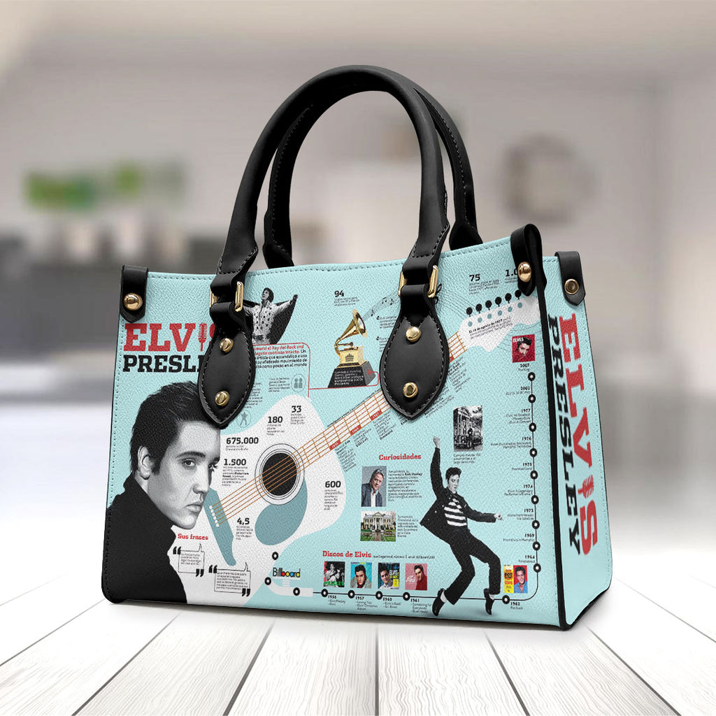 Elvis Presley Leather HandBag – VANDH 3491